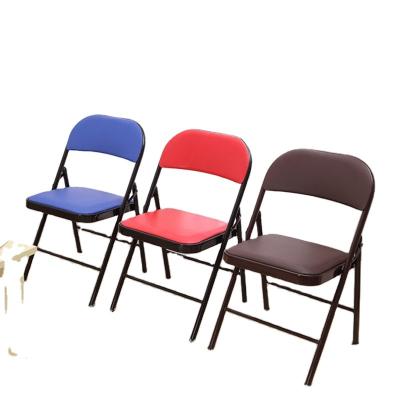 China EUROPEAN Single Portable Hotel Folding Chairs With Non-slip Foldable Chairs for sale