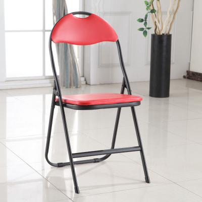 China 2022 Modern Popular Comfortable PU Standing Folding Chair for sale