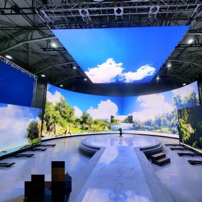 China Indoor Video Wall Display Pantalla LED Screen Live Stage Event Rental Magnet Front Service Slim Cabinet P2.5 P2.6 P2.9 LED Video Wall for sale