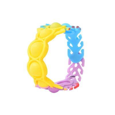 China Wholesale New Squeezable Push Bubble Sensory Toy Fidget Toy And Hobbies Christmas Kids Stir Spinner Puzzle Restless Person Toys for sale