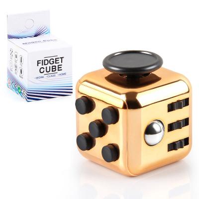 China Relieve Stress Mini 6 Sides Decompression Jigsaw Cube Puzzle Magical Infinity Cube Toys Cube Anti Stress Cubes For Relaxation for sale