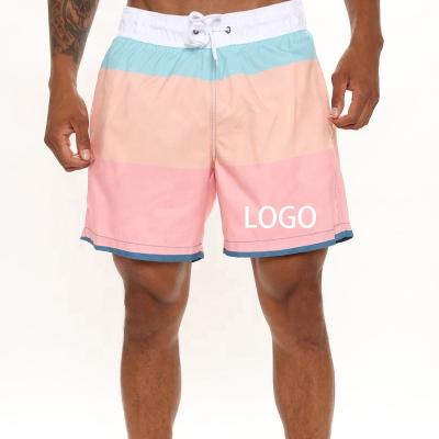 China Custom Factory Wholesale High Quality Low MOQ OEM Logo Fashion Summer Anti-Wrinkle Fabric Color Size Anti-Wrinkle Shorts Men for sale