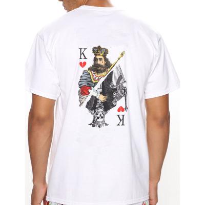 China Anti-Wrinkle Anime Men's Hip Hop Fashion Crew Neck T-shirt Low MOQ Custom100% Cotton Printed Vintage High Quality Breathable T-shirt for sale