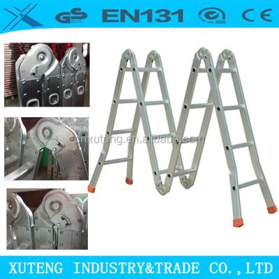 China Folding Ladders Ladder Aluminum, Easy Folding Aluminum Quick Step Ladder, Safety Universal Ladder for sale