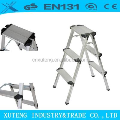 China Cheap Aluminum Folding Ladders Household Stairs Strong Built Standings Used Ladder For Sale for sale