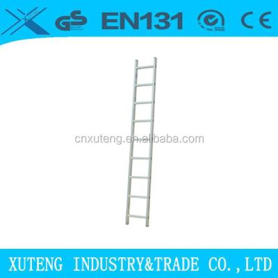 China Folding Ladders Bunk Ladder With Handle , Aluminum Single Straight Step Ladder for sale