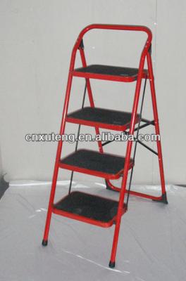 China Steel Folding Ladders Safety Step Ladder Chair, Cheap Iron Ladder for sale