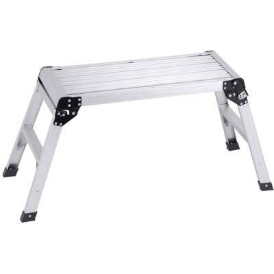 China Collapsible Ladders Strong Aluminum Foldable Built Stands Platform Bench Used Ladder For Sale for sale