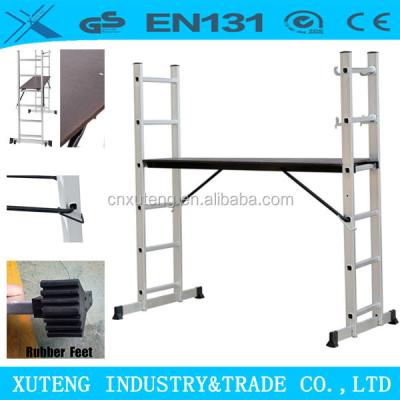 China Aluminum folding ladders hasegawa ladder, en131 scaffolding ladder for sale