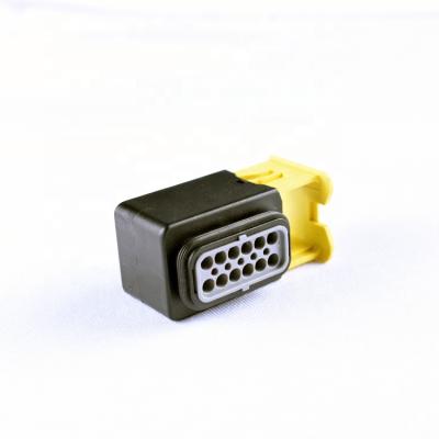 China Waterproof Waterproof 12 Pin Way Wiring Connector Auto Car Plug In 2-1703639-1 Automotive Connectors for sale