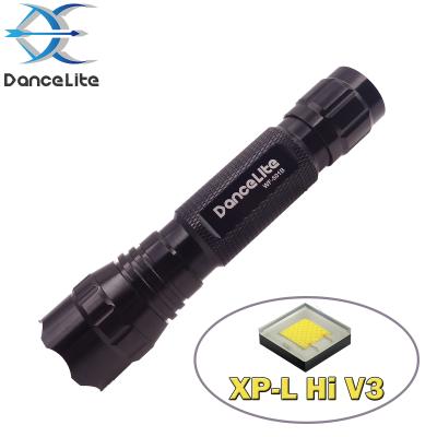 China OEM 501B XP-L Emergency Hi V3 LED Flashlight Powerful Light White Lamp For Hunting (1/3/5 MODE) for sale