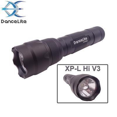 China OEM 502B Emergency Flashlight Torch Light XPL V3 Hand V3 Rechargeable 18650 Lights Emergency Hi For Emergency for sale