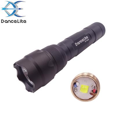 China OEM 502B 2600Lumens 3.7V XHP50.2 Portable Camping Flashlight EDC Torch Linterna With CLIP for sale