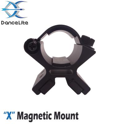 China Aviation Aluminum Standard 25mm Dia Tactical Magnetic Flashlight Mount HA III 