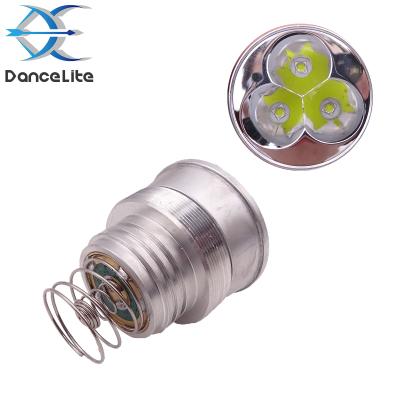 China Emergency 3800Lm 3* XM-L2 U3 LED Emergency Drop In Main Room Flashlight 7.4-12V Module Drop In For TR-3T6/TR-3L2 (2/3x18650) for sale