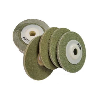 China High Quality Alumina Green Abrasive Zirconia Disc Polishing Wheel For Marble Metal PW-002O for sale