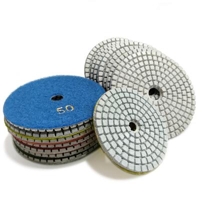 China Diamond Powder High Quality Stone Diamond Marble Pad Grinding Wheel for Granite Marble Quartz for sale