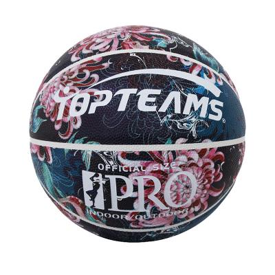 China Wholesale Price Indoor/Outdoor Basketball Ball Factory Colorful Luxury Basketball Customize Your Own Logo for sale