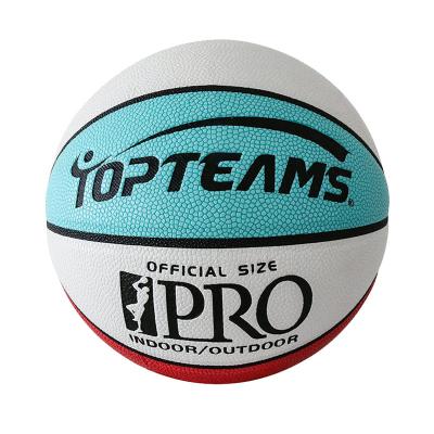 China Factory Wholesale Indoor Outdoor Moisture Absorption Logo Leather Basketball And Basketball Quality Outdoor Basketball for sale