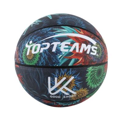 China Factory Price Custom Fashionable Indoor/Outdoor Promotional Weighed Glow Basketball for Outdoor for sale