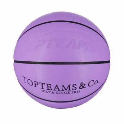 China Indoor/Outdoor Factory Wholesale Advanced Compound Leather Basketball Size 7 Outdoor Sports Basketball for sale