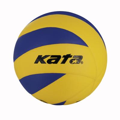 China Soft Touch Logo Printing Size 5 Official Sports Volleyball Custom Indoor/Outdoor PU Leather Volleyball For Kids And Adults for sale