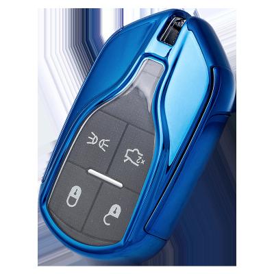 China Soft TPU Plastic Car Key Cover For Maserati Car Key Cover Case Holder for sale