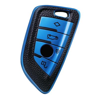 China Soft TPU Plastic Car Key Cover For BMW Car Key Cover Case Holder for sale