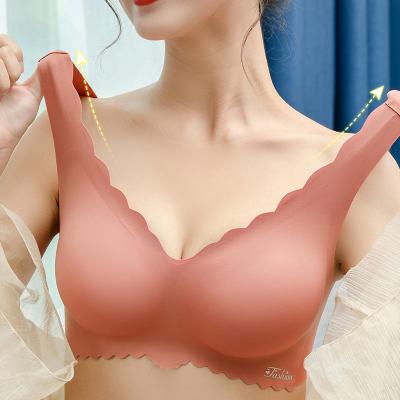 China QUICK DRY High Quality Training Reversible Strappy No Lift Steel Breathable Latex Wire Free Plus Size Seamless Bra Thailand for sale