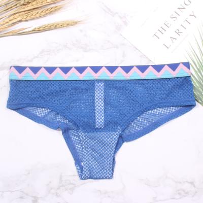 China Sexy Women Mesh Female Panties Ladies Underwear Hipster Antibacterial Women Panties for sale