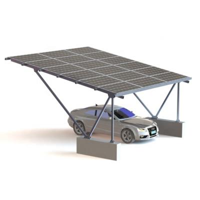 China Aluminum Alloy/Stainless Steel Factory Price Solar Rack Parking Lot Solar System for sale