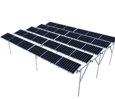 China Aluminum Alloy/Stainless Steel Solar Panel Frame Farm 10kw 50kw PV Solar Panel Brackets Energy Ground Mount System For Agriculture for sale