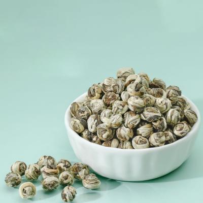 China Chinese Organic Jasmine Green Tea Pearl Diet Pearl The Best Share Of Loose Green Tea for sale