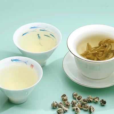 China Wholesale High Quality Premium Loose Leaf Pearl Jasmine Green Tea Scented Jasmine Tea for sale