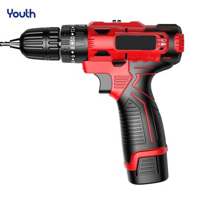 China Youth Cordless Electric Power Drills Impact Drill Machine For Home Use 12V, 18V, opptional 3.6V Mini Electric Drill for sale