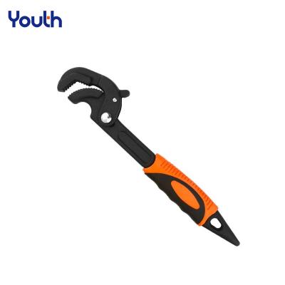 China YOUTH Universal Pipe Wrench Open End Master Key Set Snap N Handle Tool Plumber's High Carbon Steel Multi Hand Tool for sale