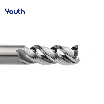 China Youth High-polished Carbide Tungsten Carbide Milling Cutter End Mill For Aluminum In Stock for sale