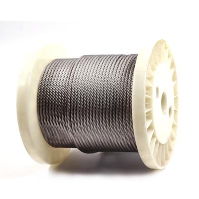 China Terminal equipment lifting wire rope 12mm stainless steel wire rope hangingwire stainless steel wire rope steel rope for sale