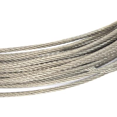 China Hot Selling Construction 1.5 Mm Stainless Steel Wire Rope Price 1x7 Stainless Steel Wire Rope for sale