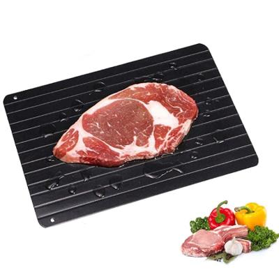 China Viable Quick Defrost Tray Thaw Frozen Food Meat Fruit Quick Defrost Dish Defrost Kitchen Instrument Tool for sale