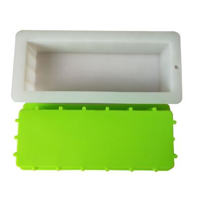 China Viable Silicone Loaf Pan Non-Stick Silicone Bread Pan 50OZ Rectangle DIY Bakeware Silicone Toast Mold for sale