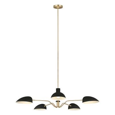 China New modern living room can be customized modern ceiling light atmosphere and fashion trend hanging light black bedroom for sale