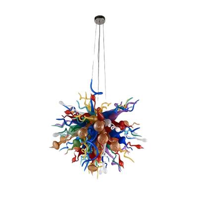 China Creativity Modern Luxury Chandelier Pendant Lamp Designer Handmade Glass Chandeliers Nightclub Lighting for sale