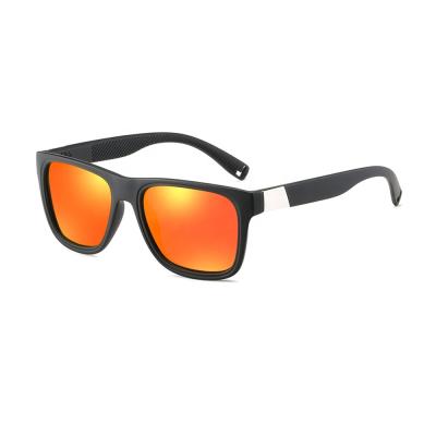 China New Sports Sunglasses Men's Sunglasses Colorful Movie Polarized Square Sunglasses for sale