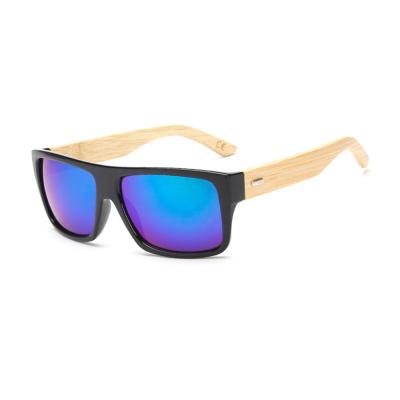 China Fashion 2020 high quality fashion sunglasses for men and women polarized bamboo wooden sunglasses for sale