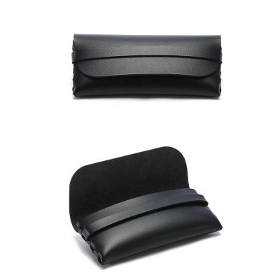 China 100% 400 UV Protection Leather Belt Sunglasses Packaging Box Fashion Handmade Sunglasses Case Boxes for sale