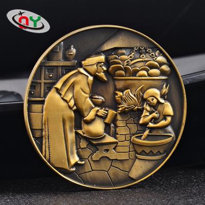 China Wholesale Custom Commemorative China Souvenir Russian Coin Dubai Challenge Irish Coin for sale