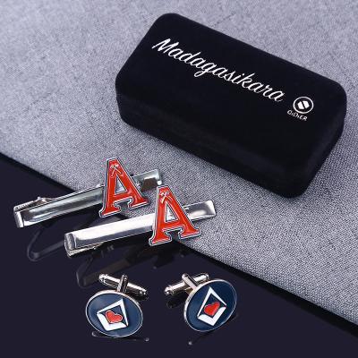 China ALLOY China Factory Newest Custom Men's Masonic Gold Plating Metal Cufflink With G For Man for sale