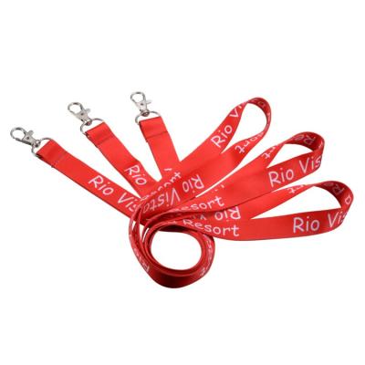 China Nylon Flat Polyester Personalize Cheap Plain Custom Sublimation Lanyards With Logo for sale