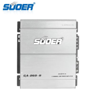 China Suoer CA-260-B 12V Car Power Amplifier 2 Channel Car Digital Audio Amplifier Amplifier Amp 2 for sale